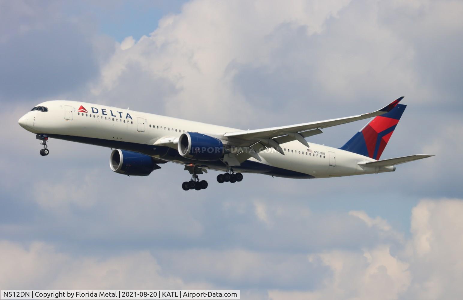 N512DN, 2019 Airbus A350-941 C/N 267, Delta A350-941
