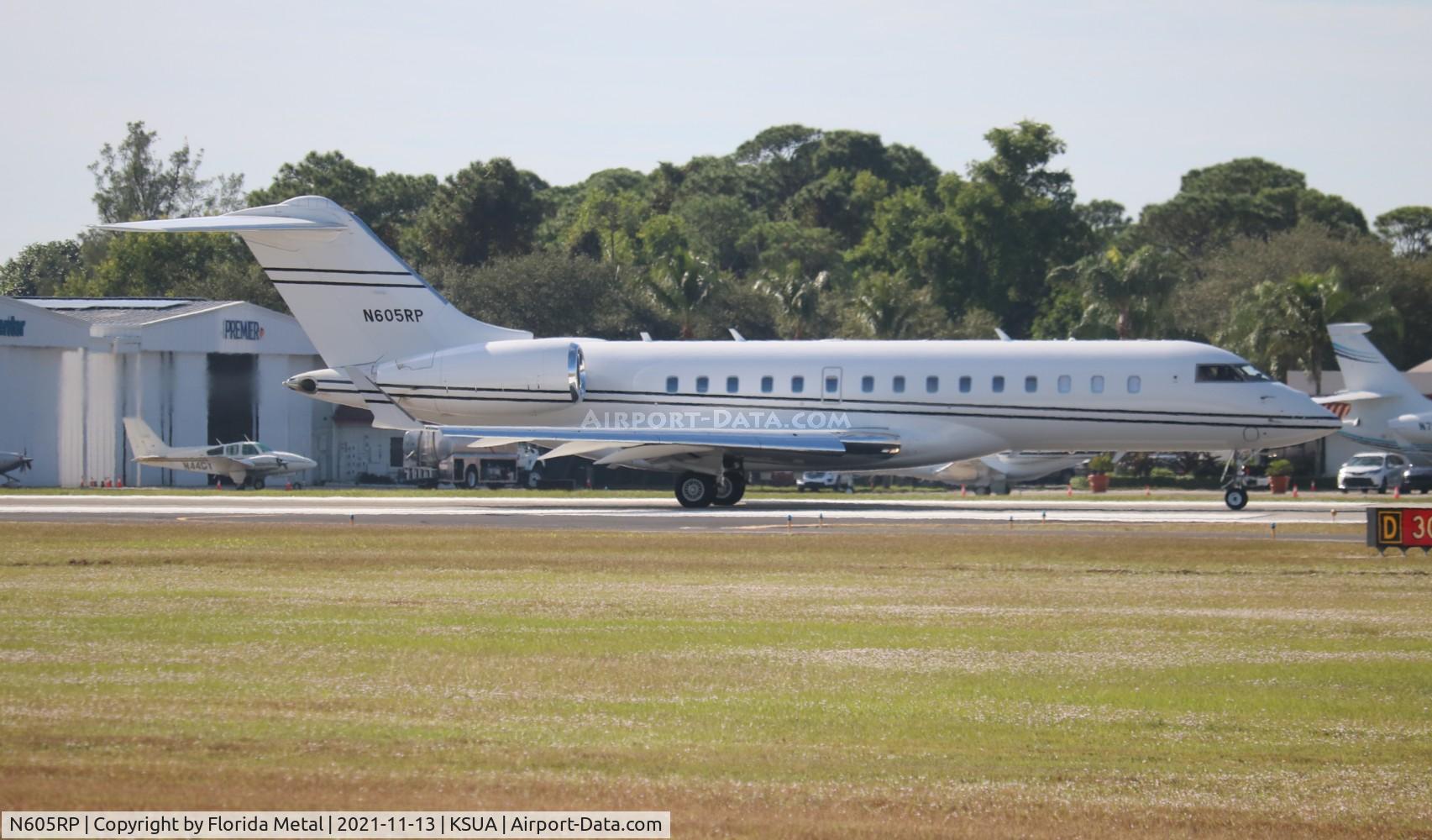 N605RP, 2011 Bombardier BD-700-1A10 Global 6000 C/N 9452, Global 6000