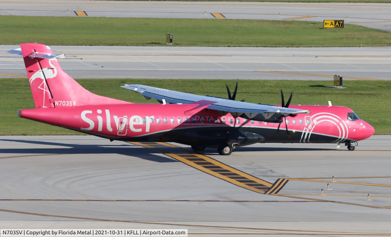 N703SV, 2018 ATR 72-600 (72-212A) C/N 1555, Silver Airways