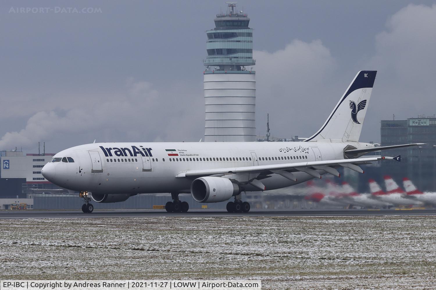 EP-IBC, 1992 Airbus A300B4-605R C/N 632, Iran Air A300