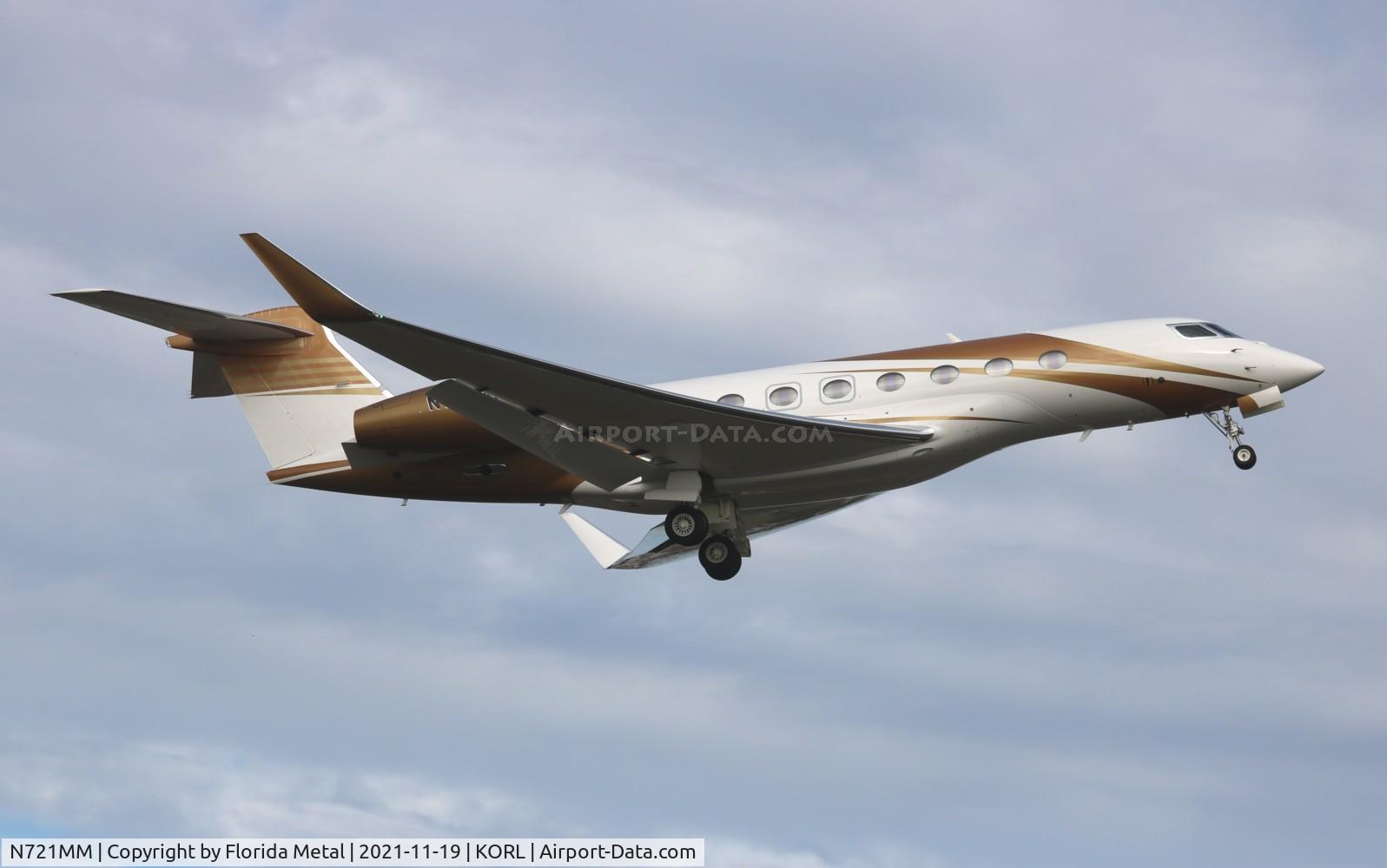 N721MM, 2018 Gulfstream G-VI (G650ER) C/N 6332, Gulfstream G650
