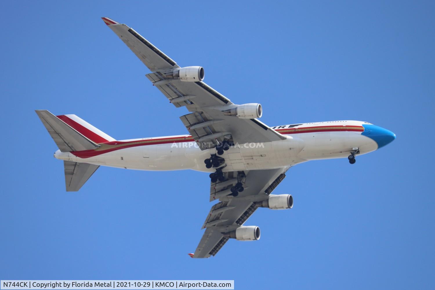 N744CK, 1993 Boeing 747-446 C/N 26353, Kalitta