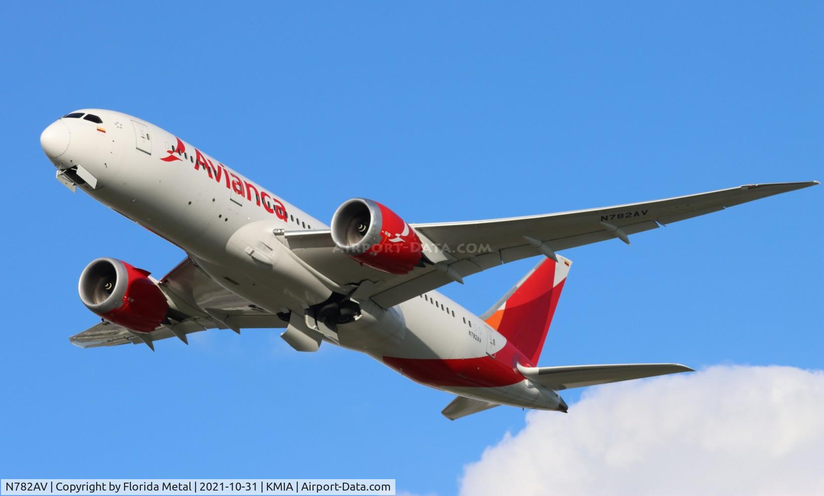 N782AV, 2014 Boeing 787-8 Dreamliner Dreamliner C/N 37504, Avianca 787-8