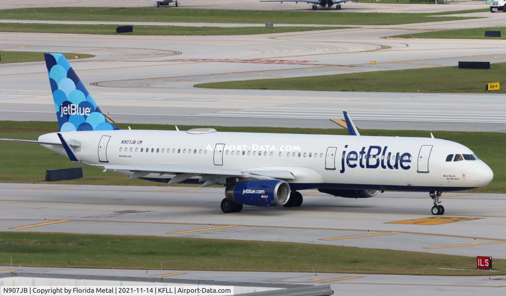 N907JB, 2013 Airbus A321-231 C/N 5865, JetBlue