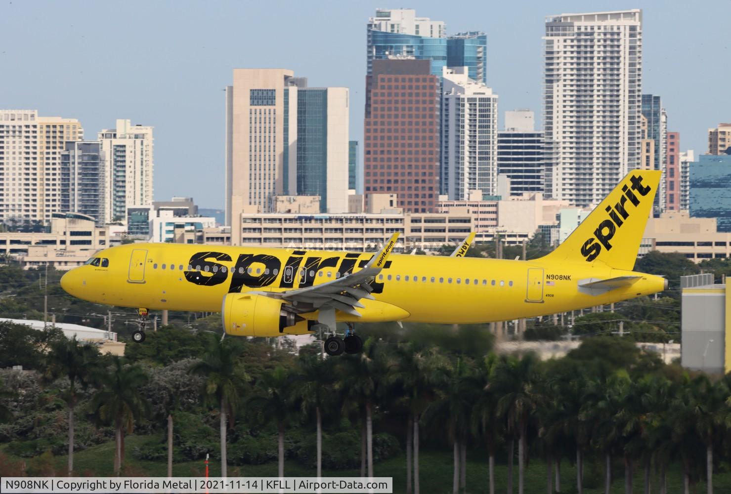 N908NK, 2018 Airbus A320-271NEO C/N 8658, Spirit A320-271