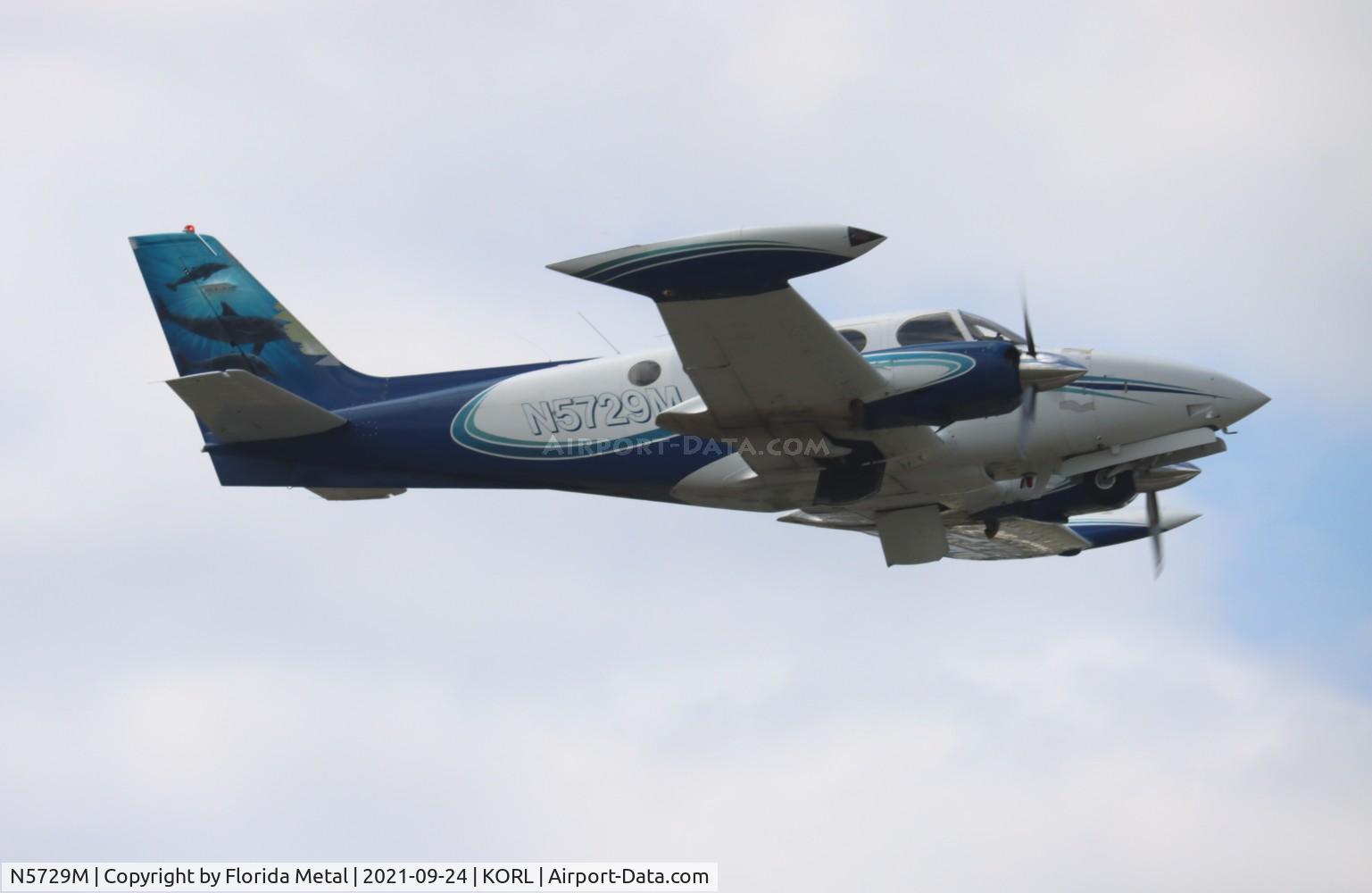 N5729M, 1972 Cessna 340 C/N 340-0038, Cessna 340