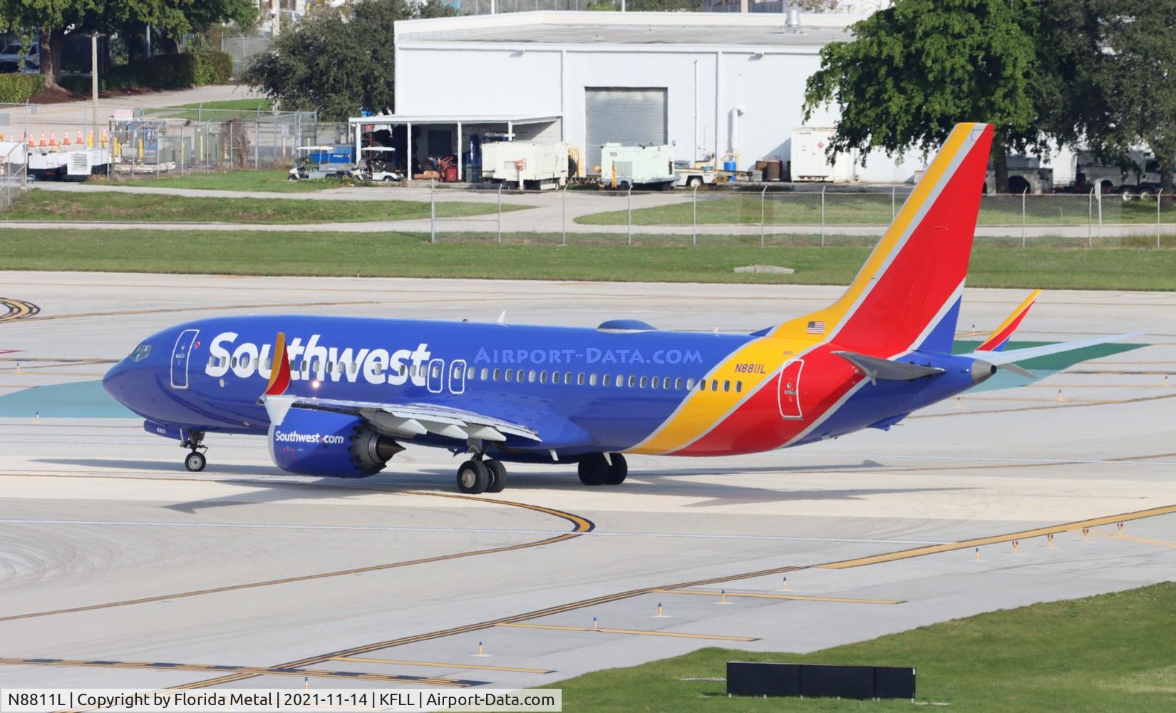 N8811L, 2019 Boeing 737 MAX 8 C/N 42661, Southwest 737 MAX 8
