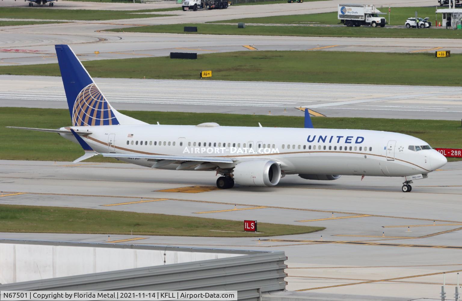 N67501, 2018 Boeing 737-9 MAX C/N 43430, United 737 MAX 9