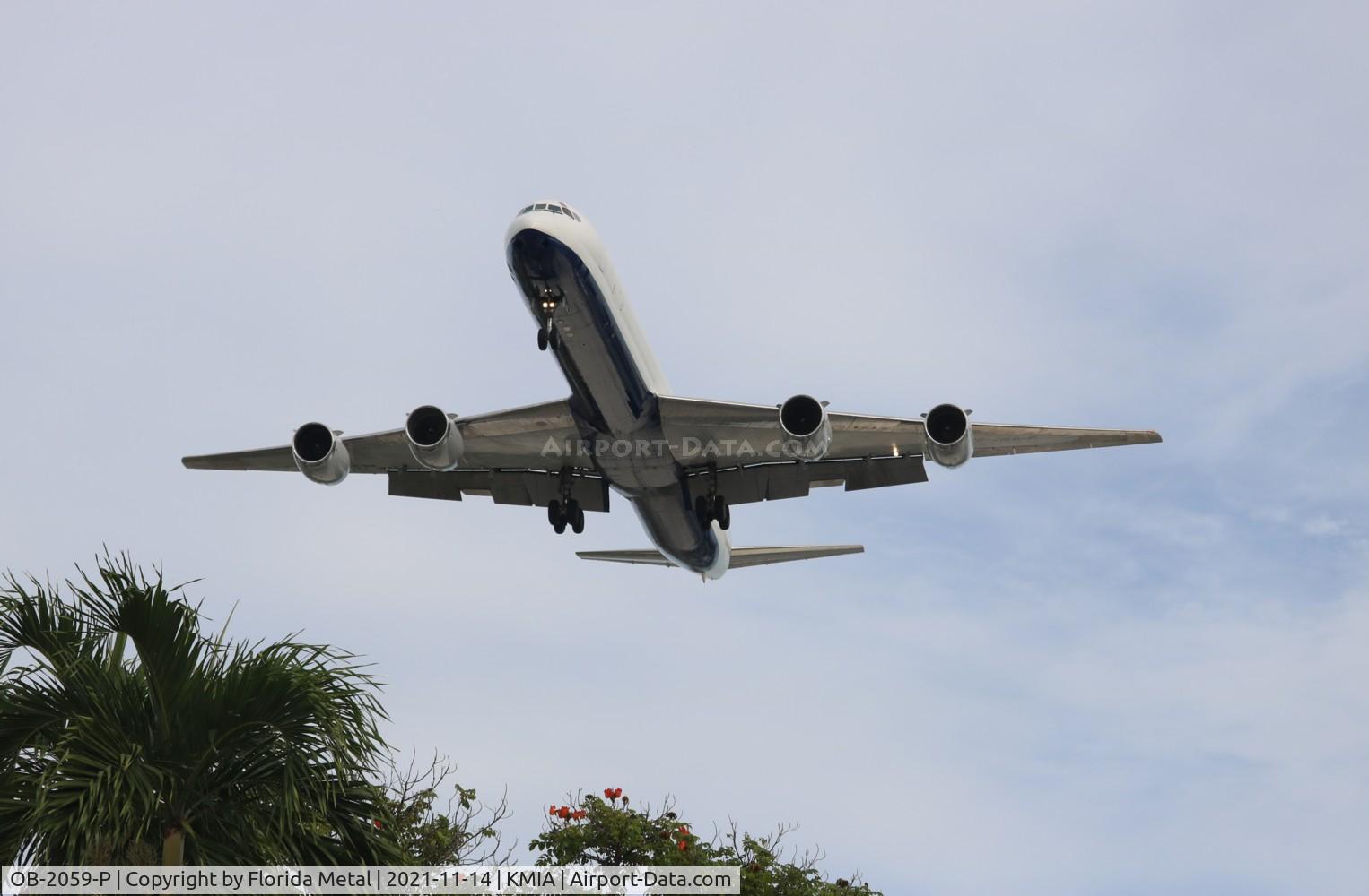 OB-2059-P, 1968 Douglas DC-8-73CF C/N 45990, Skybus Cargo