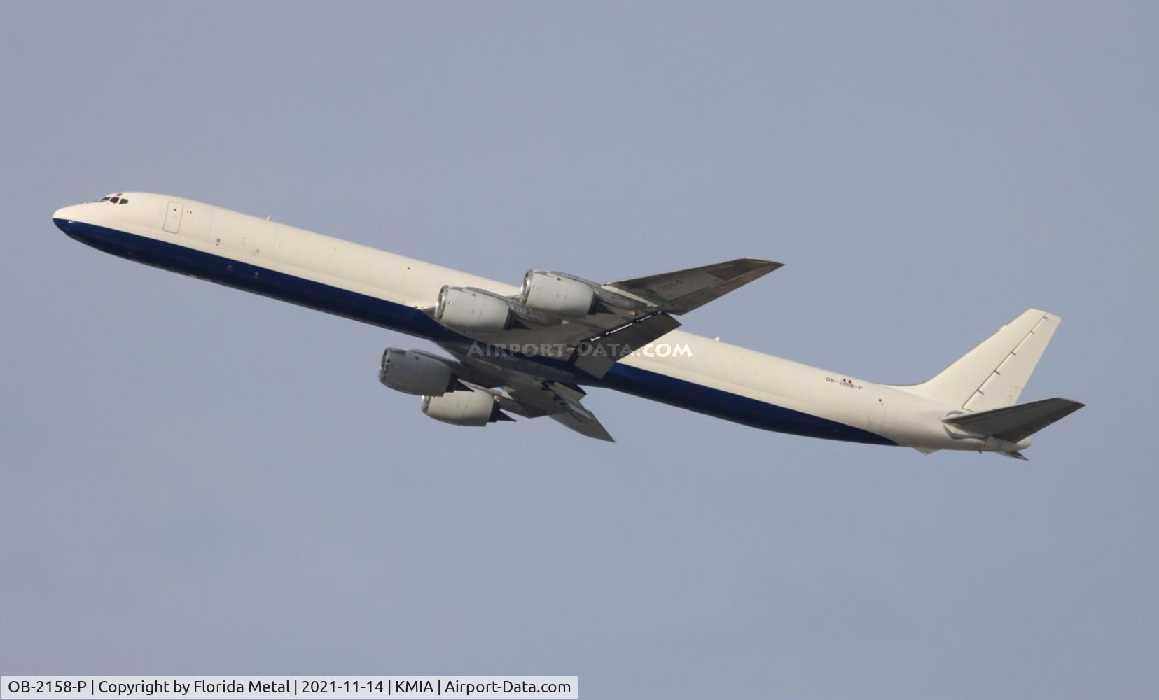 OB-2158-P, 1970 Douglas DC-8-73F C/N 46091, Skybus Cargo