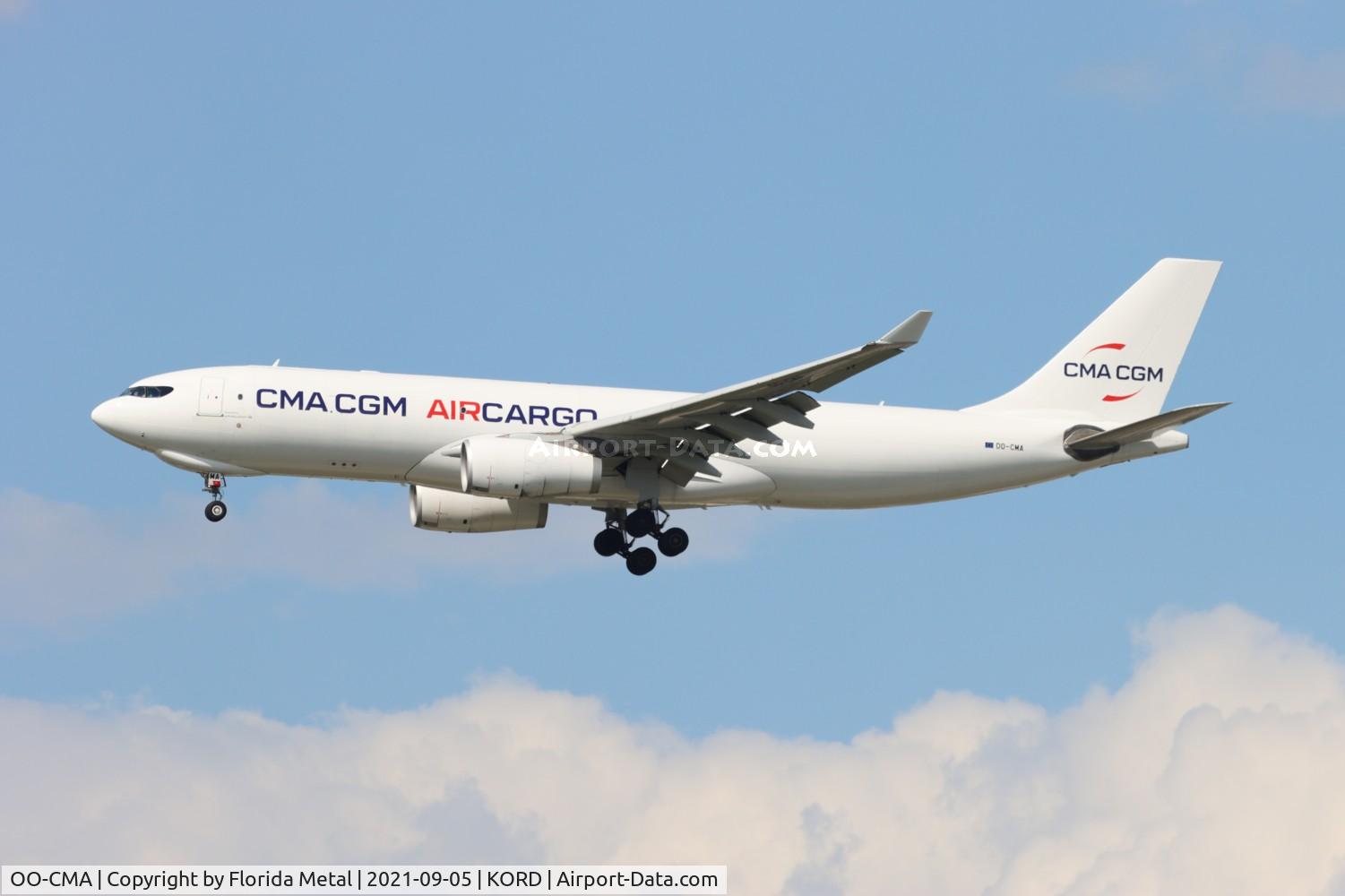 OO-CMA, 2015 Airbus A330-243F C/N 1688, CMA-CGM Cargo