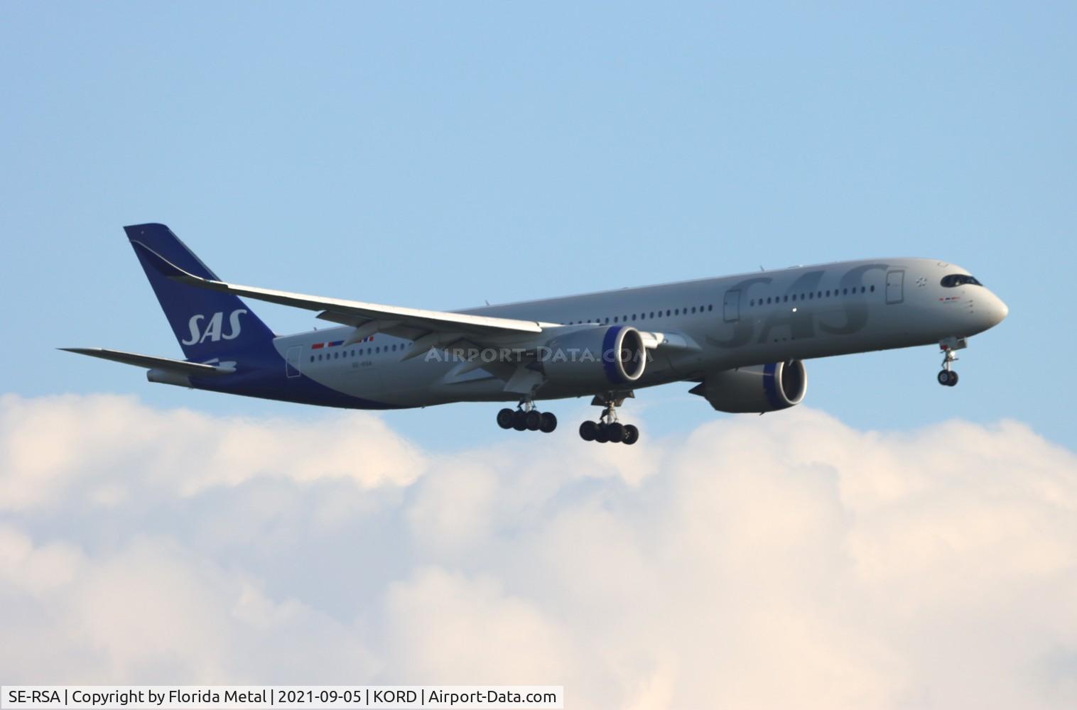 SE-RSA, 2019 Airbus A350-941 C/N 358, SAS A350