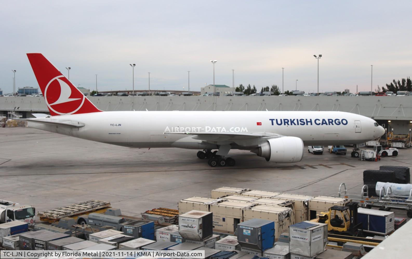 TC-LJN, 2018 Boeing 777-FF2 C/N 65742, Turkish Cargo