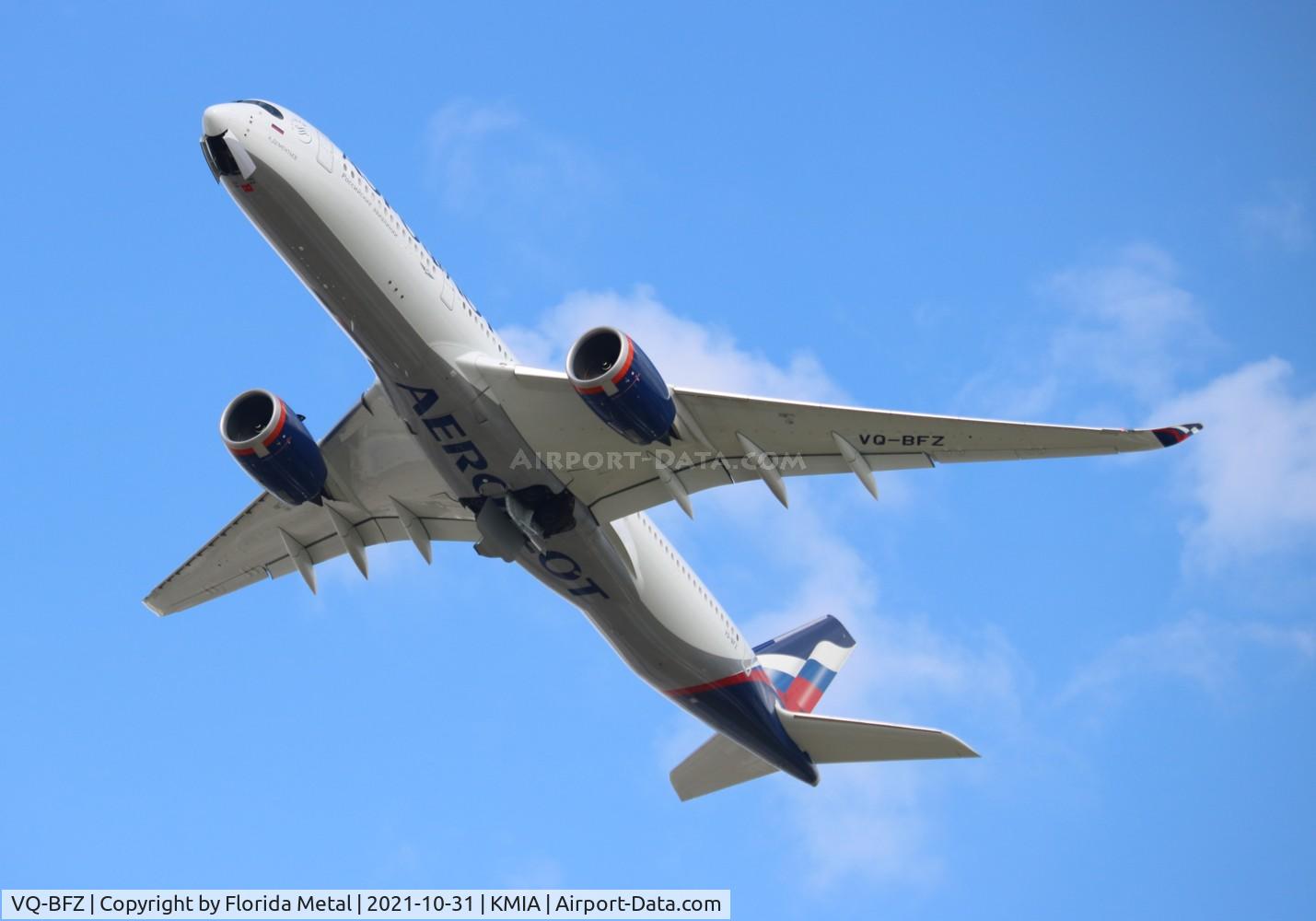 VQ-BFZ, 2020 Airbus A350-941 C/N 414, Aeroflot A350