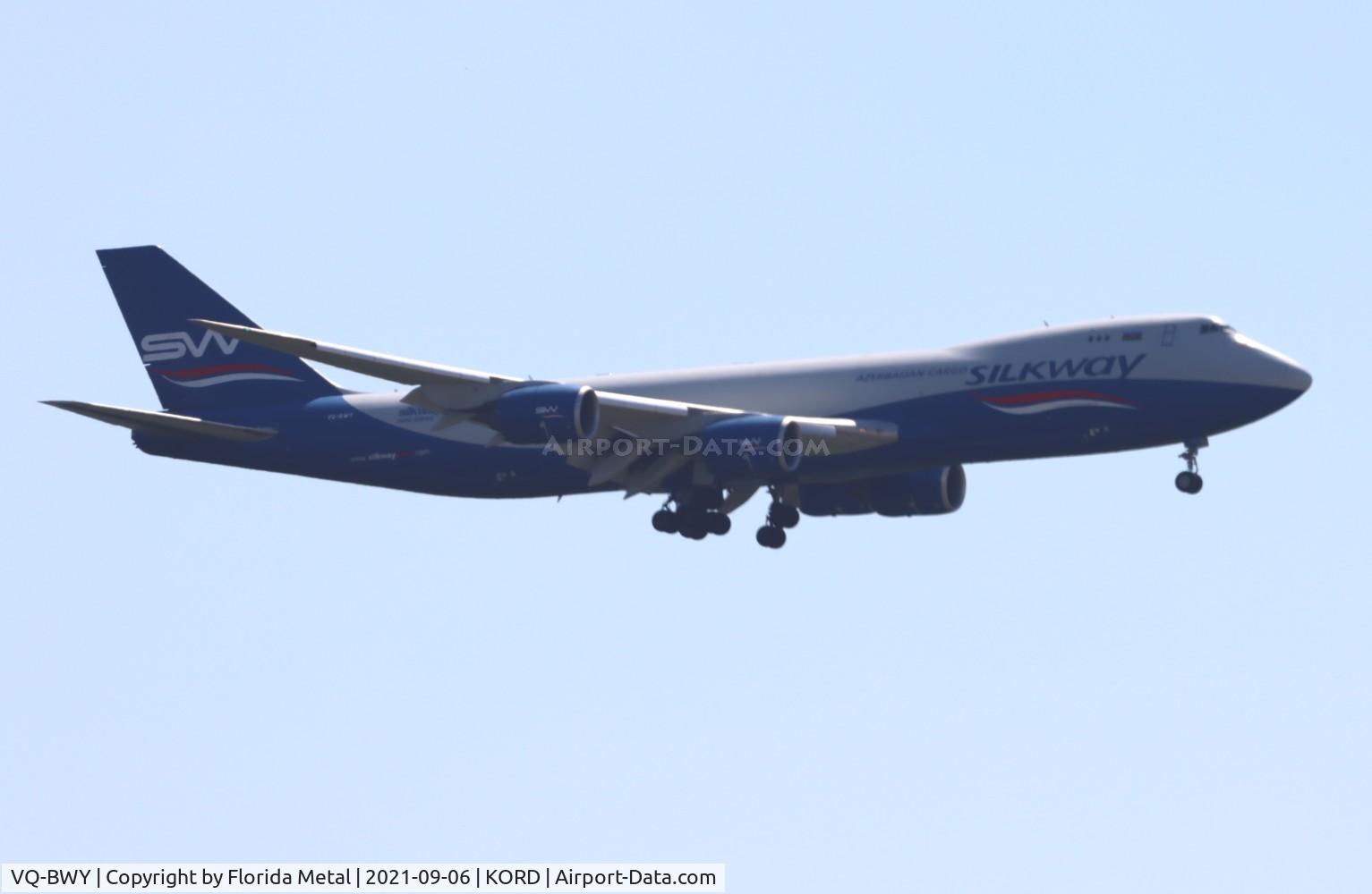 VQ-BWY, 2015 Boeing 747-83QF C/N 60120, Silkway