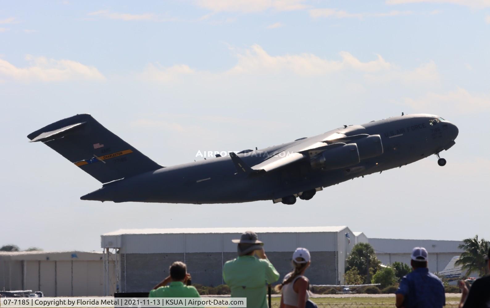 07-7185, 2007 Boeing C-17A Globemaster III C/N P-185, Stuart 2021