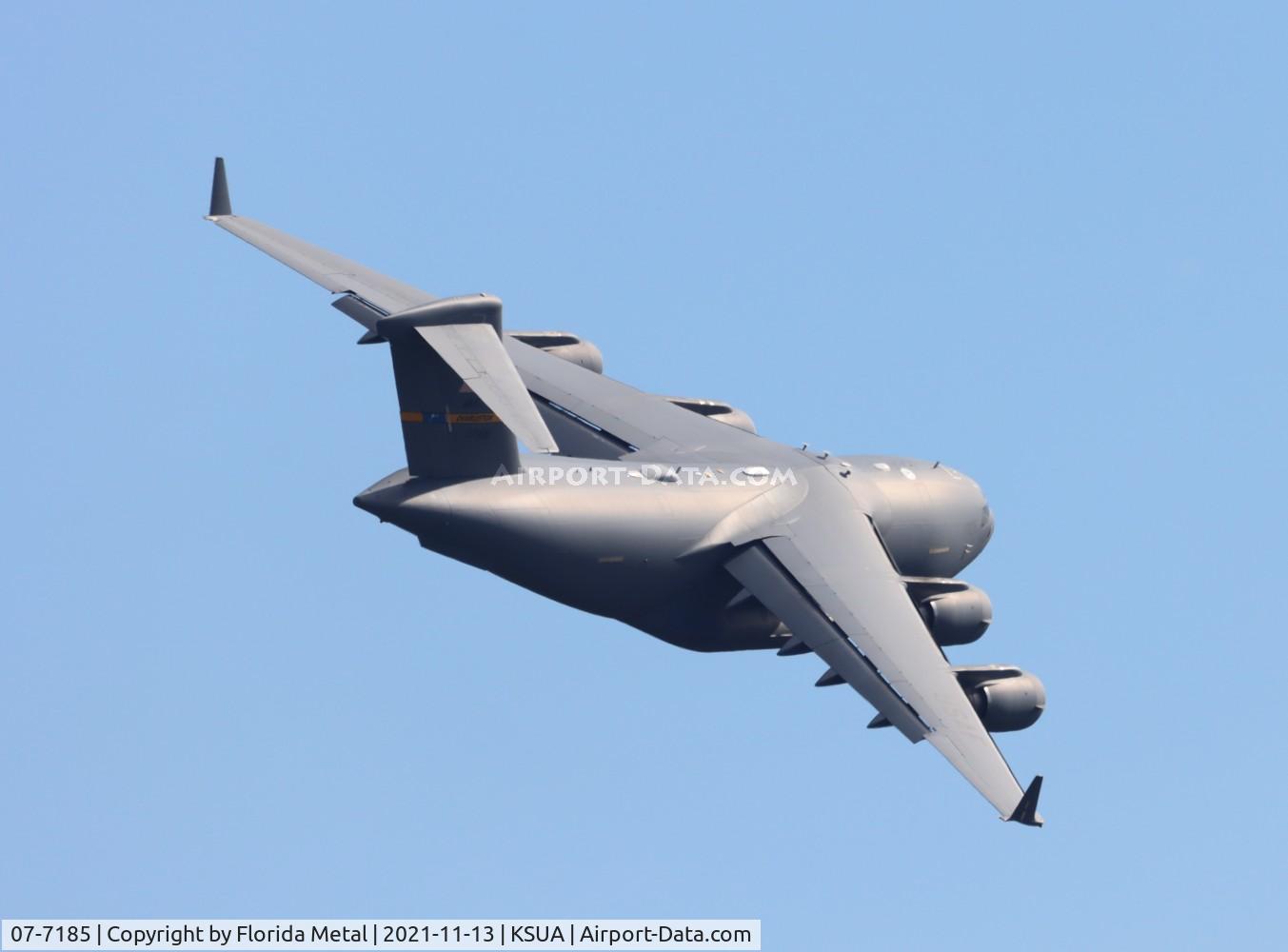 07-7185, 2007 Boeing C-17A Globemaster III C/N P-185, Stuart 2021