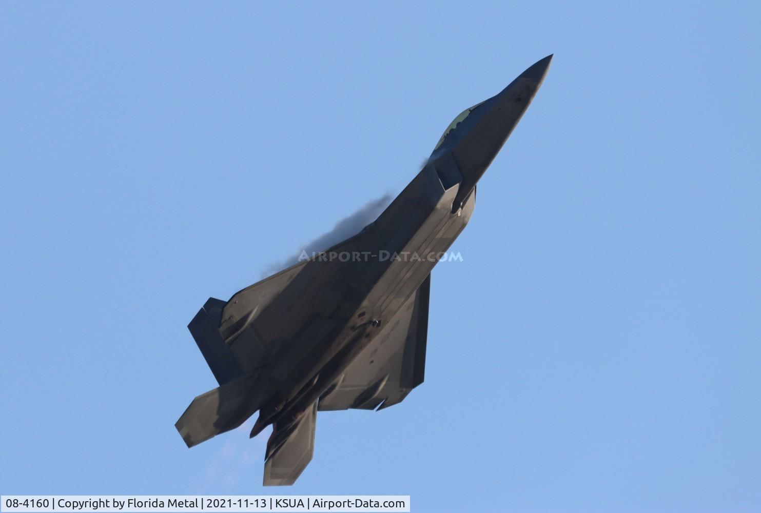 08-4160, 2008 Lockheed Martin F-22A Raptor C/N 4160, Stuart 2021