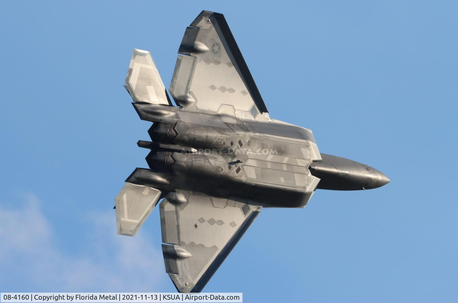 08-4160, 2008 Lockheed Martin F-22A Raptor C/N 4160, Stuart 2021