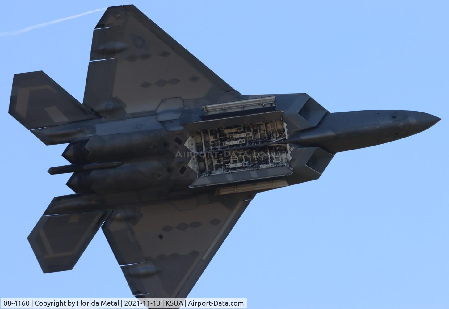 08-4160, 2008 Lockheed Martin F-22A Raptor C/N 4160, Stuart 2021