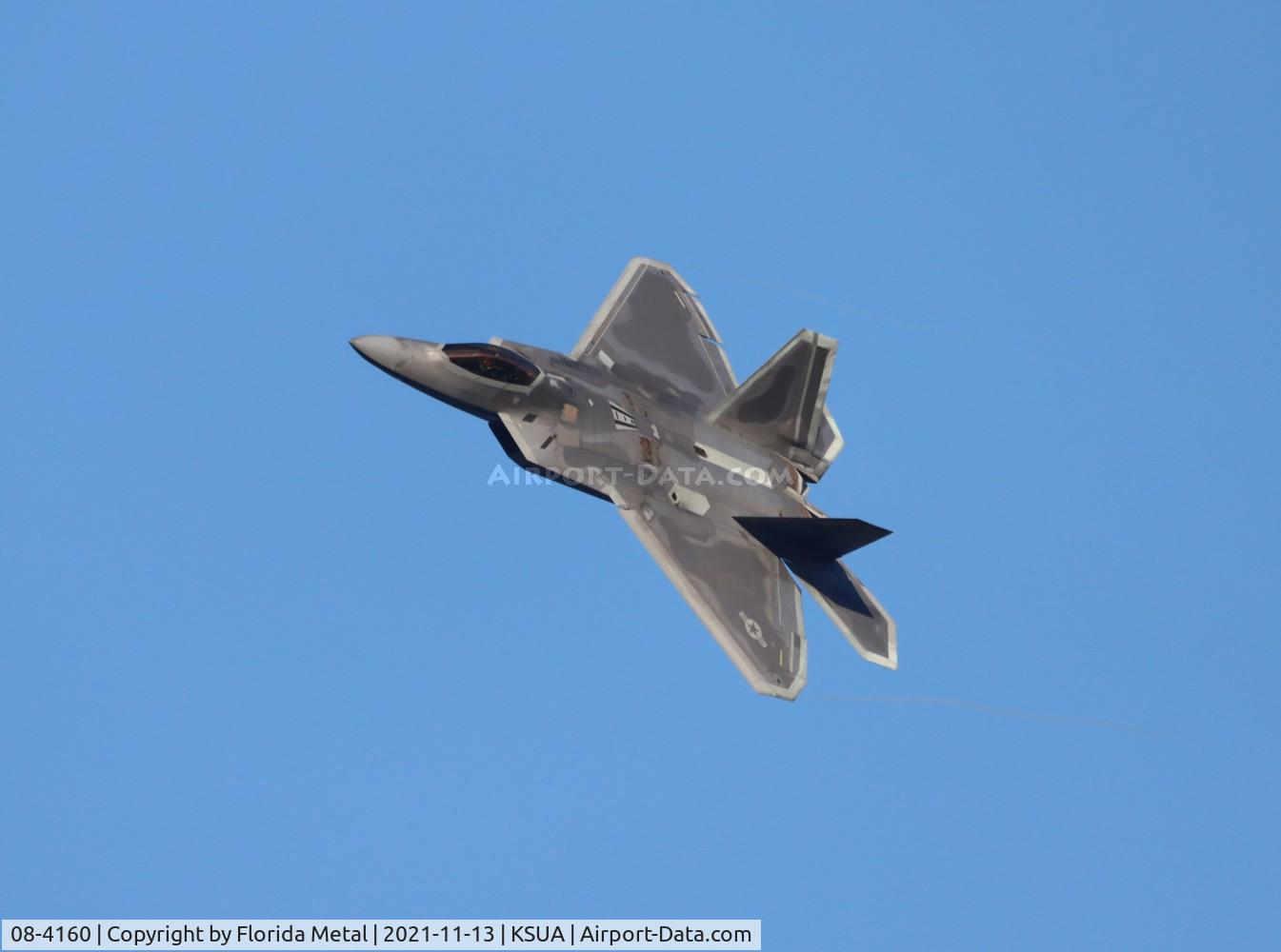 08-4160, 2008 Lockheed Martin F-22A Raptor C/N 4160, Stuart 2021