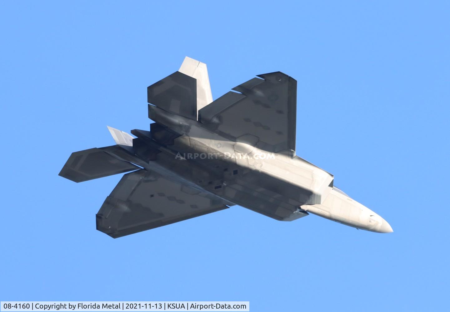 08-4160, 2008 Lockheed Martin F-22A Raptor C/N 4160, Stuart 2021