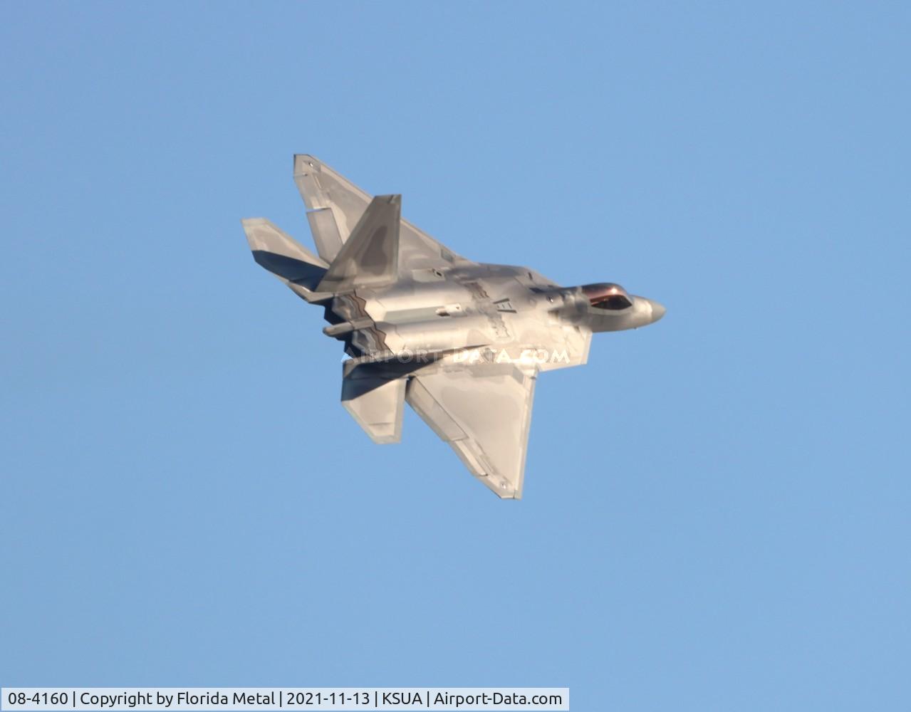 08-4160, 2008 Lockheed Martin F-22A Raptor C/N 4160, Stuart 2021