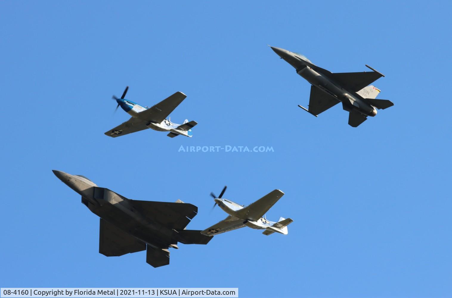 08-4160, 2008 Lockheed Martin F-22A Raptor C/N 4160, Stuart 2021