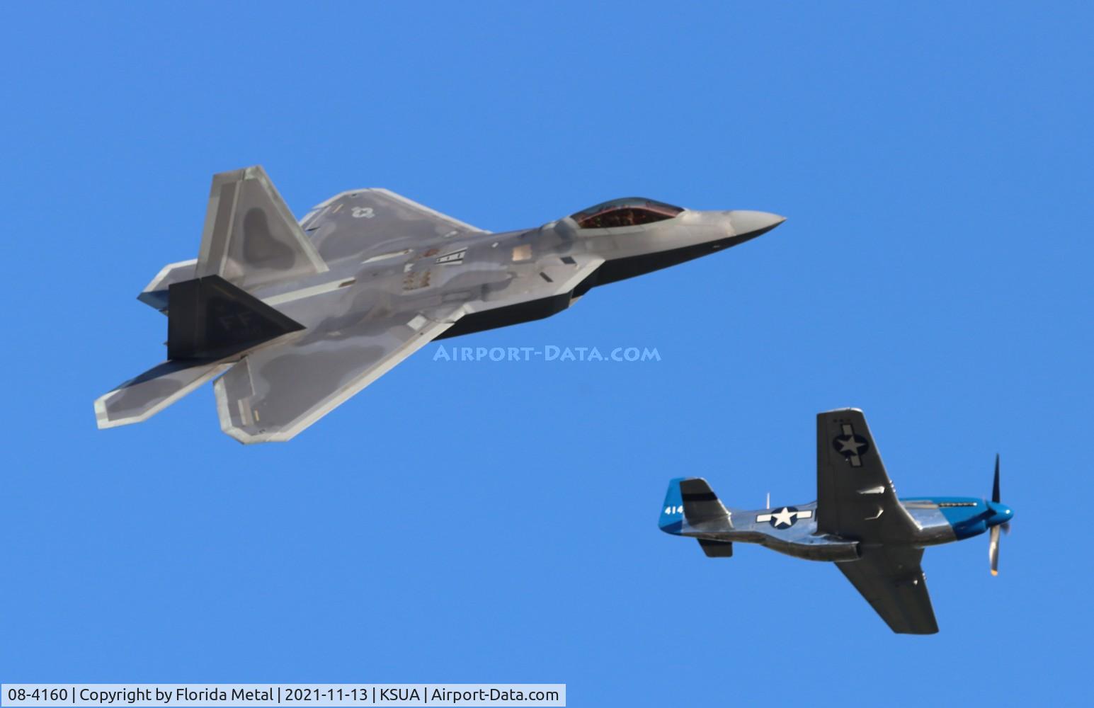 08-4160, 2008 Lockheed Martin F-22A Raptor C/N 4160, Stuart 2021