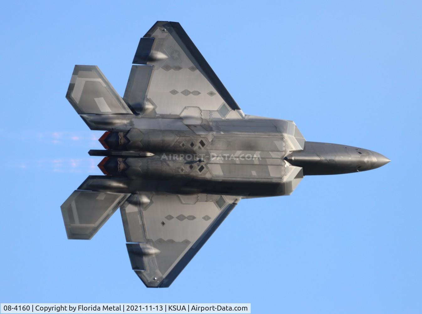 08-4160, 2008 Lockheed Martin F-22A Raptor C/N 4160, Stuart 2021