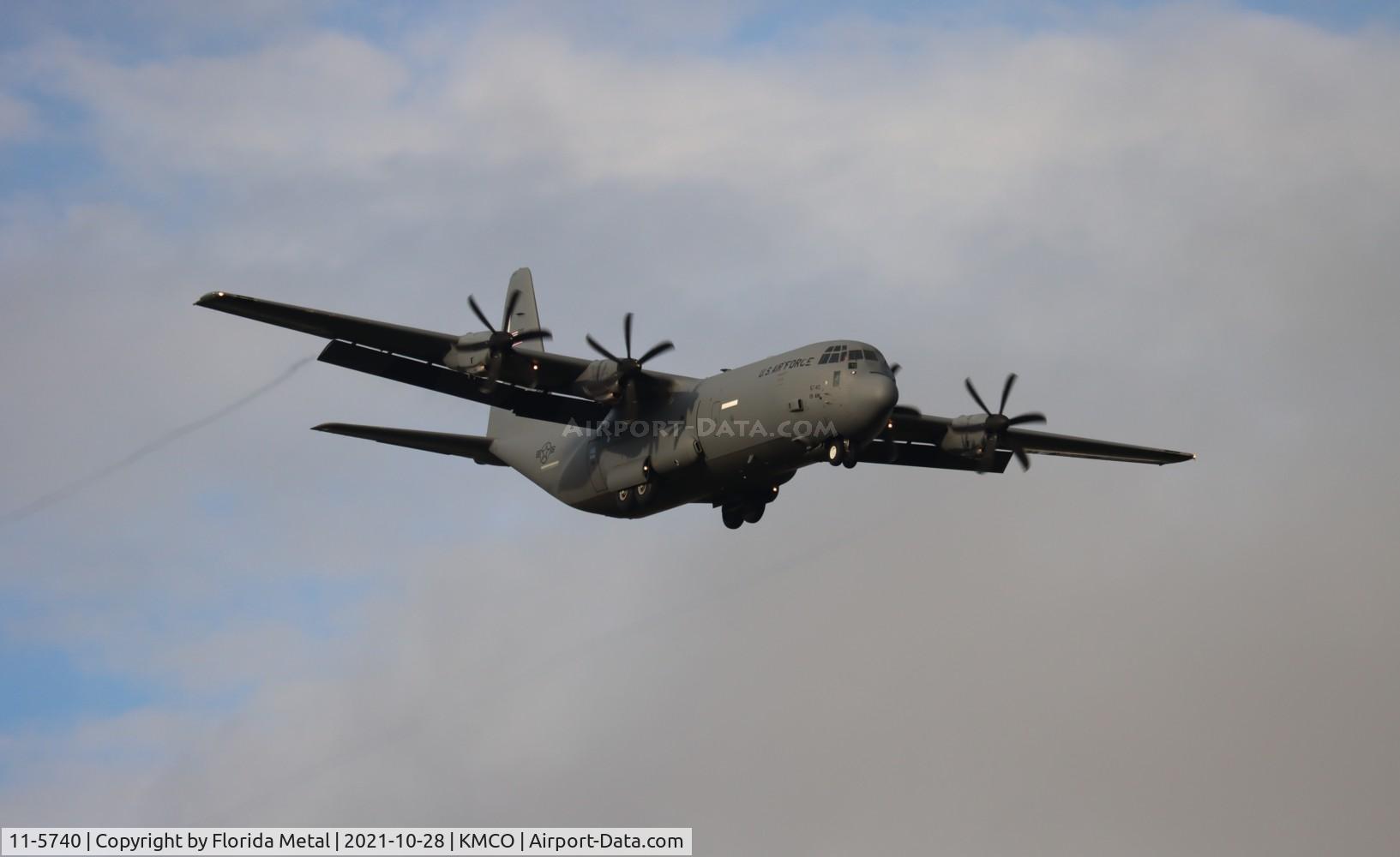 11-5740, 2013 Lockheed Martin C-130J-30 Super Hercules C/N 382-5740, MCO 2021