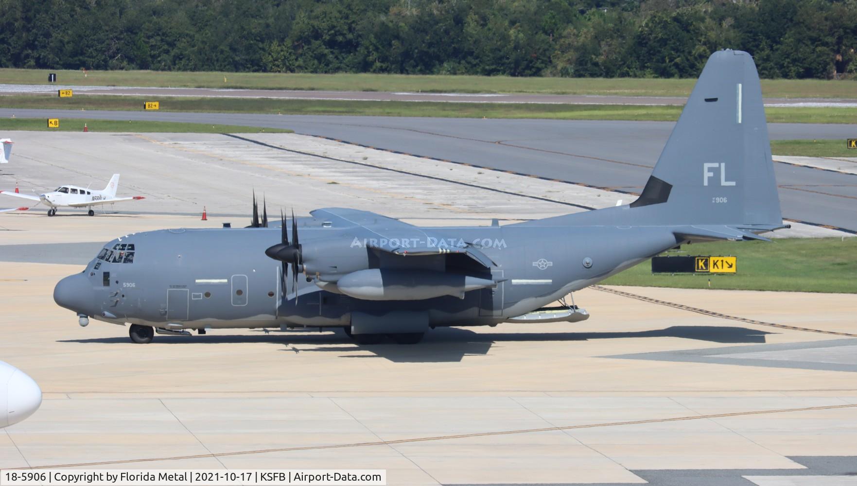 18-5906, 2018 Lockheed Martin HC-130J Combat King II Hercules Hercules C/N 382-5906, Sanford 2021