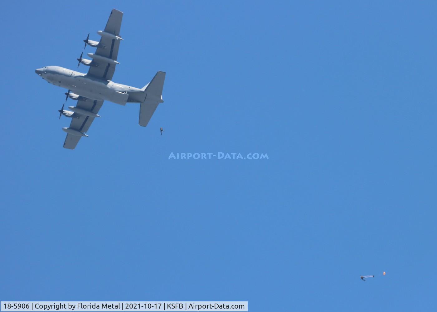 18-5906, 2018 Lockheed Martin HC-130J Combat King II Hercules Hercules C/N 382-5906, Sanford 2021