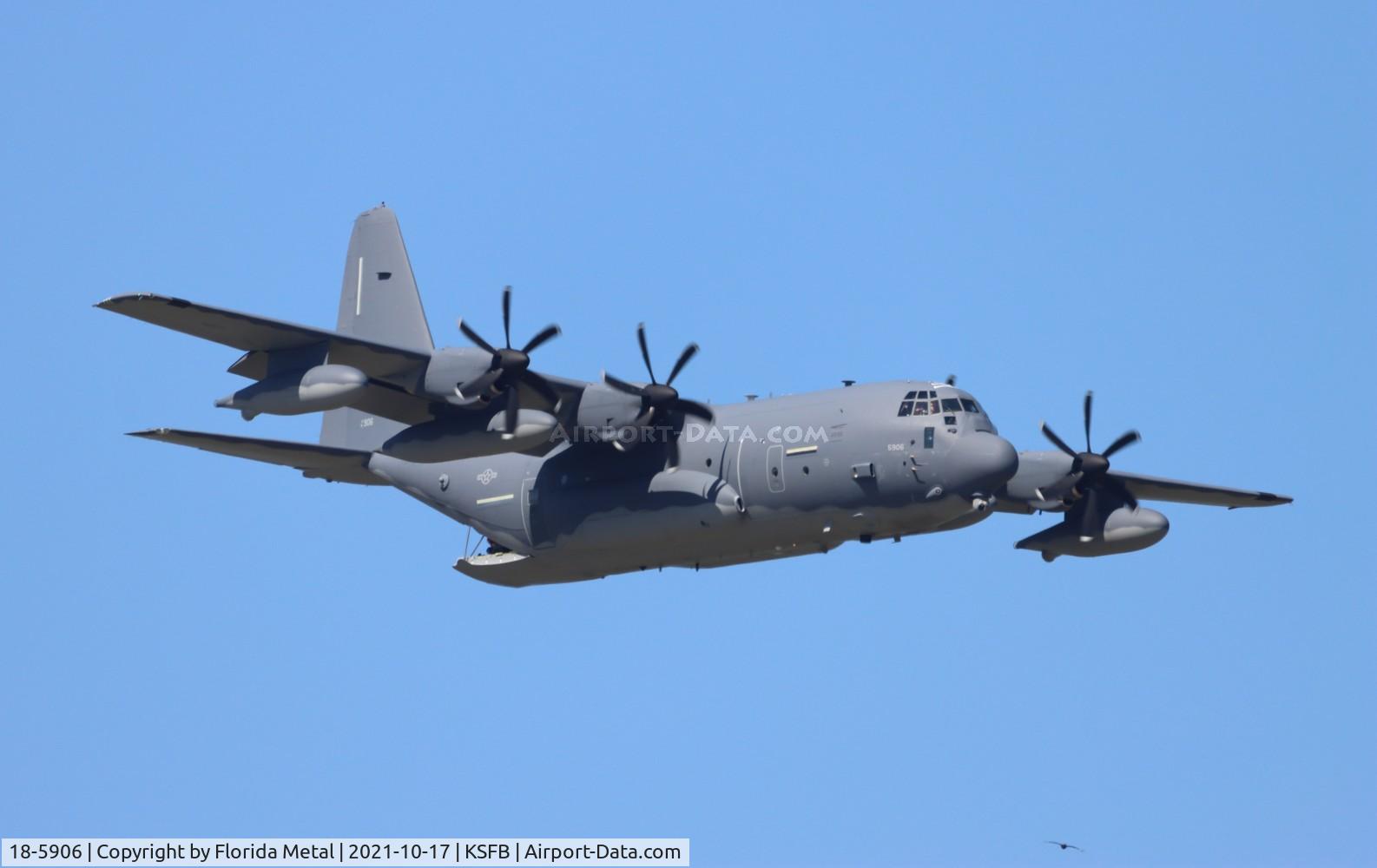 18-5906, 2018 Lockheed Martin HC-130J Combat King II Hercules Hercules C/N 382-5906, Sanford 2021
