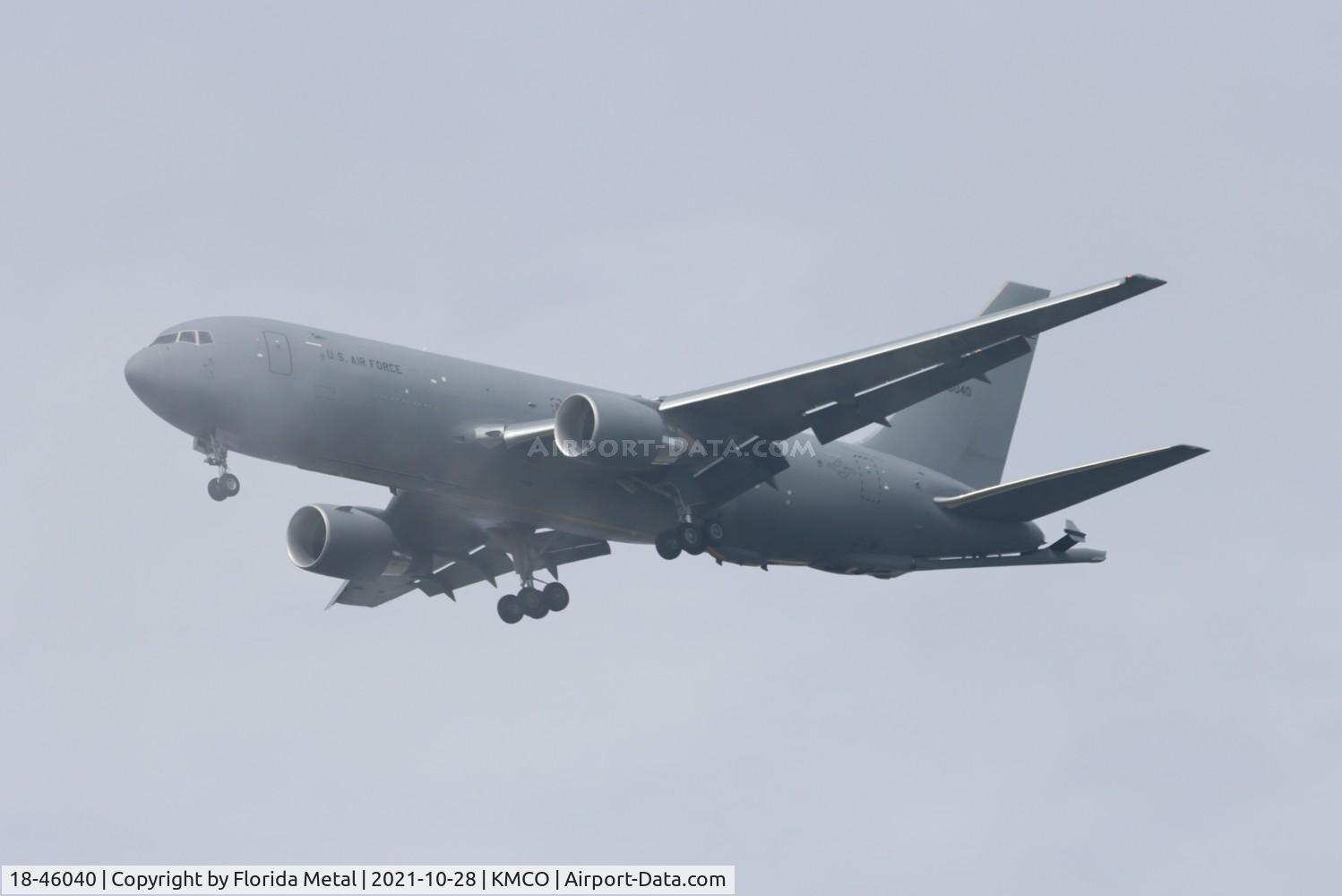 18-46040, 2019 Boeing KC-46A Pegasus C/N 34087/1162, MCO 2021