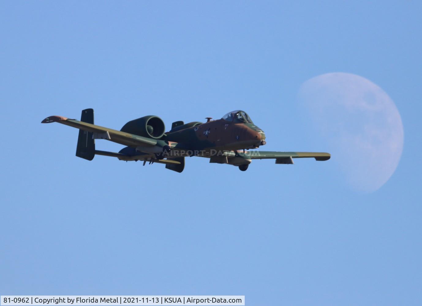 81-0962, 1981 Fairchild Republic A-10C Thunderbolt II C/N A10-0657, Stuart 2021