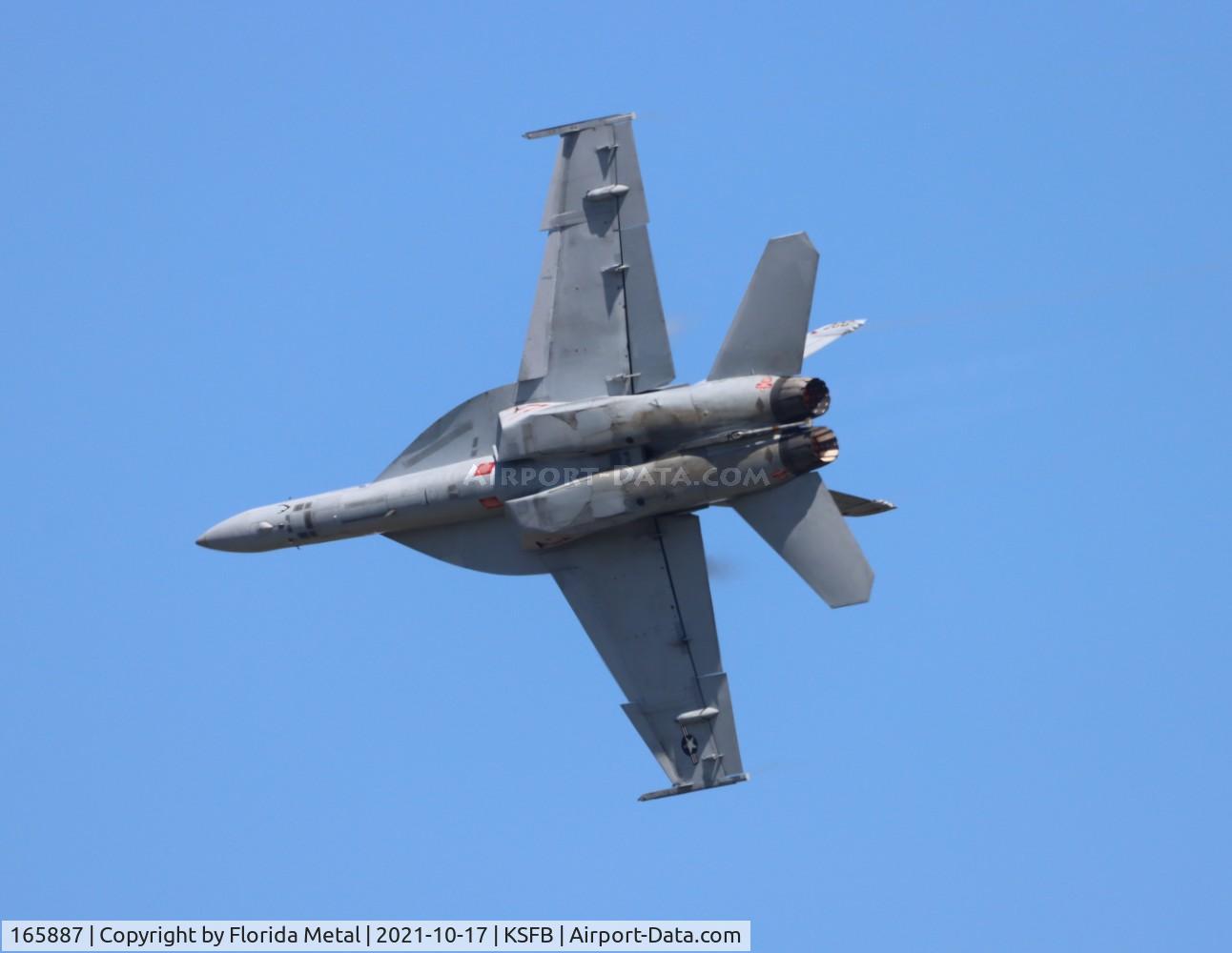 165887, Boeing F/A-18F Super Hornet C/N F047, Sanford 2021