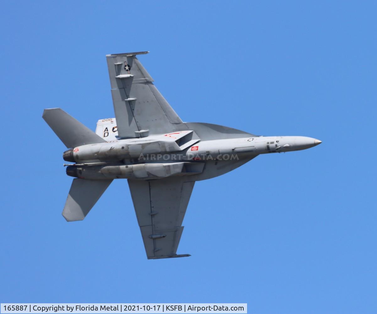 165887, Boeing F/A-18F Super Hornet C/N F047, Sanford 2021