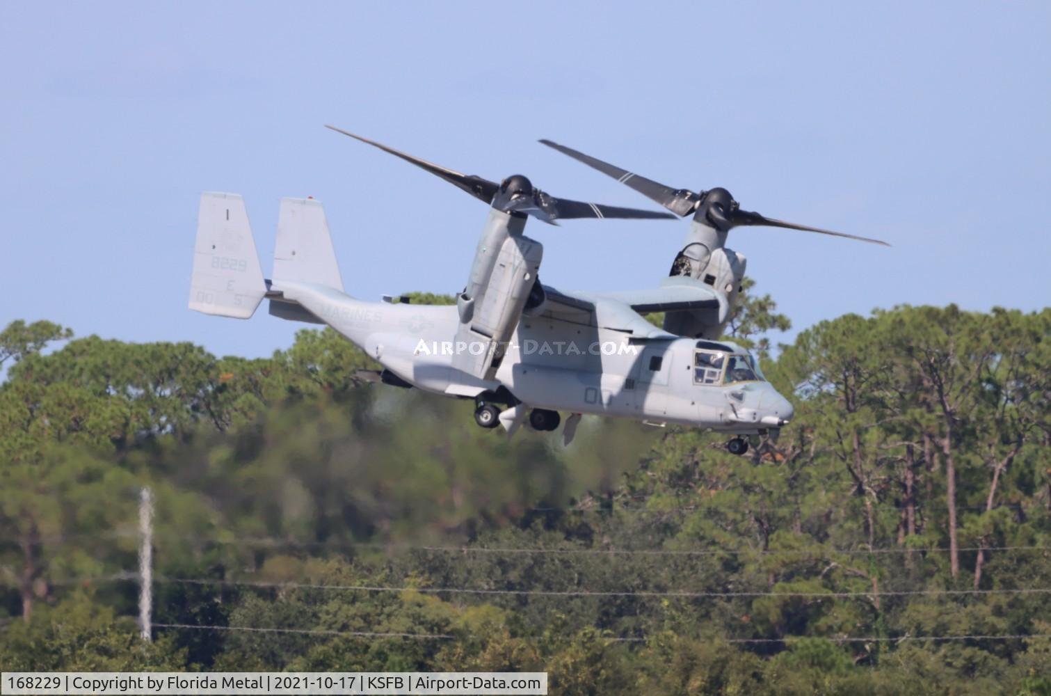 168229, Bell-Boeing MV-22B Osprey C/N D0179, Sanford 2021