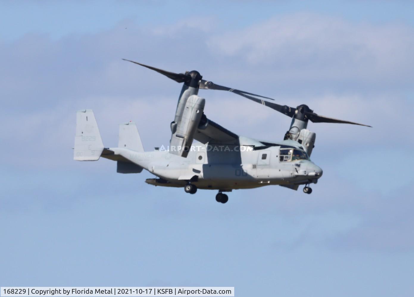 168229, Bell-Boeing MV-22B Osprey C/N D0179, Sanford 2021