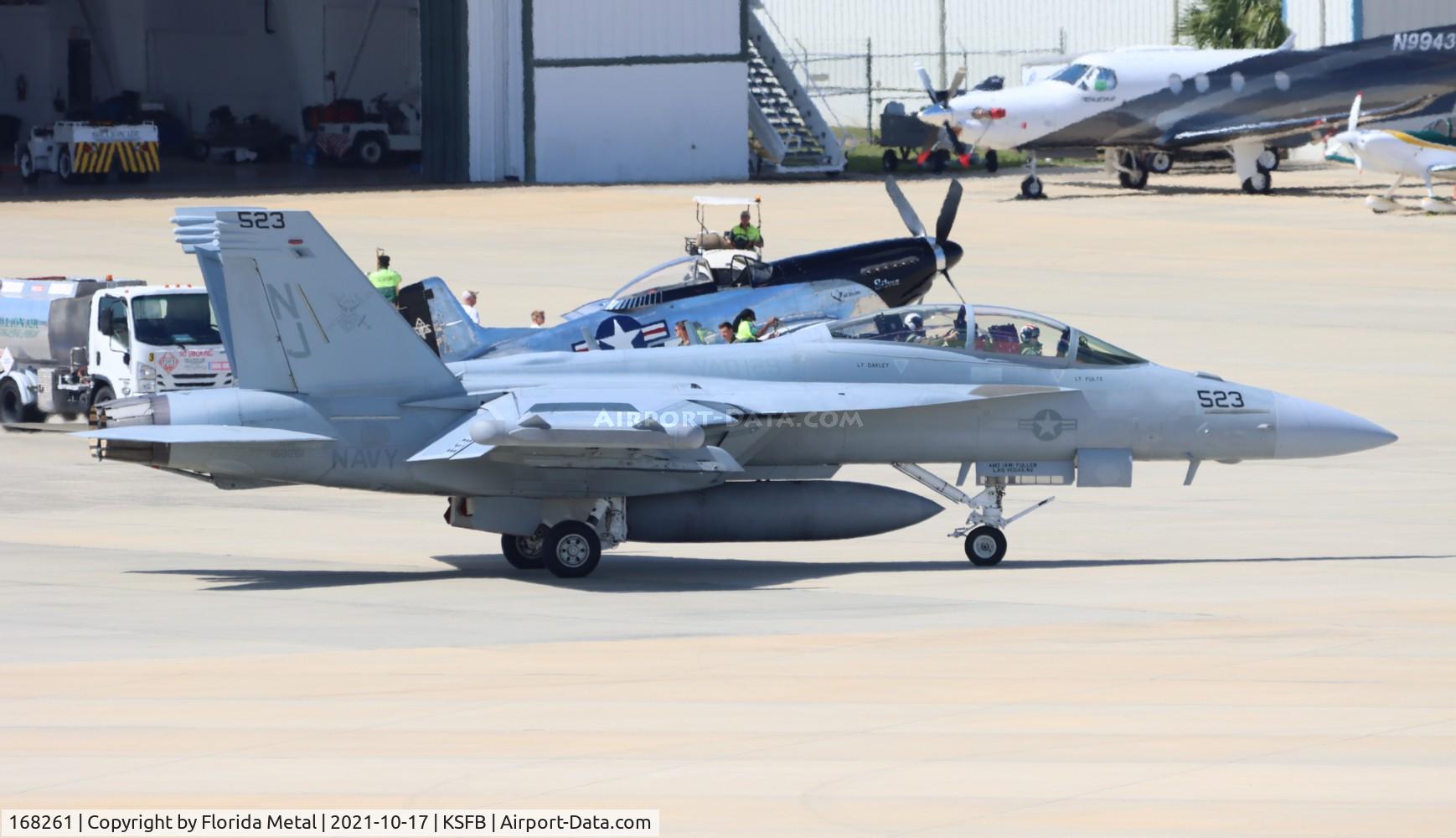 168261, Boeing EA-18G Growler C/N G-43, Sanford 2021