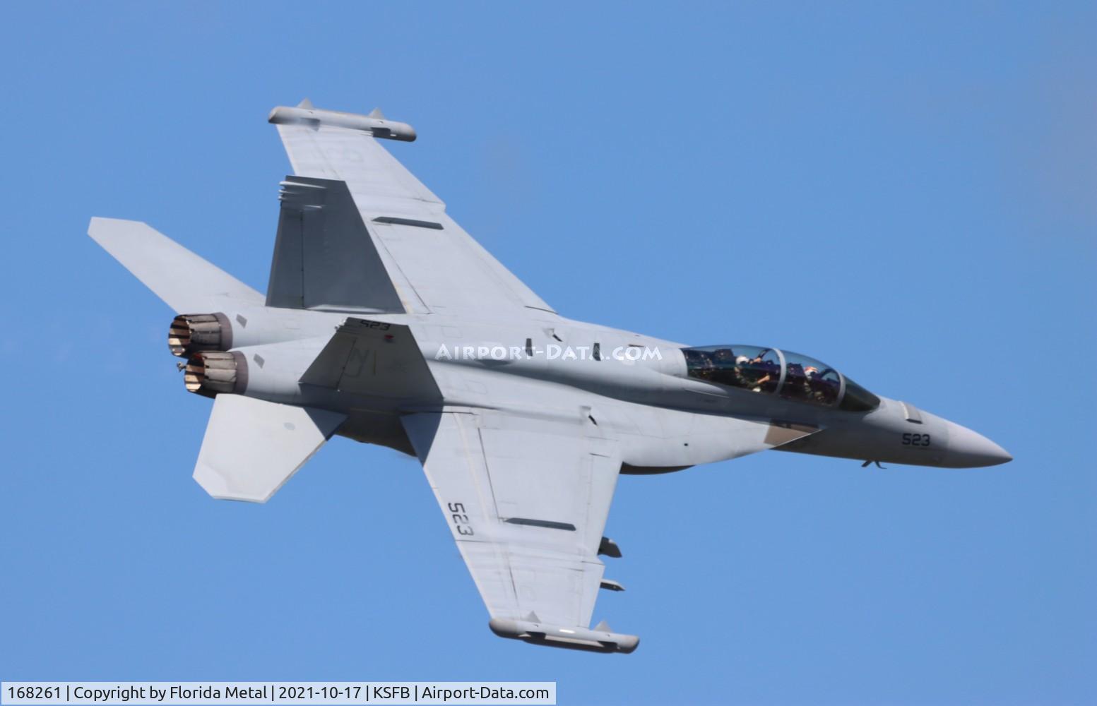 168261, Boeing EA-18G Growler C/N G-43, Sanford 2021
