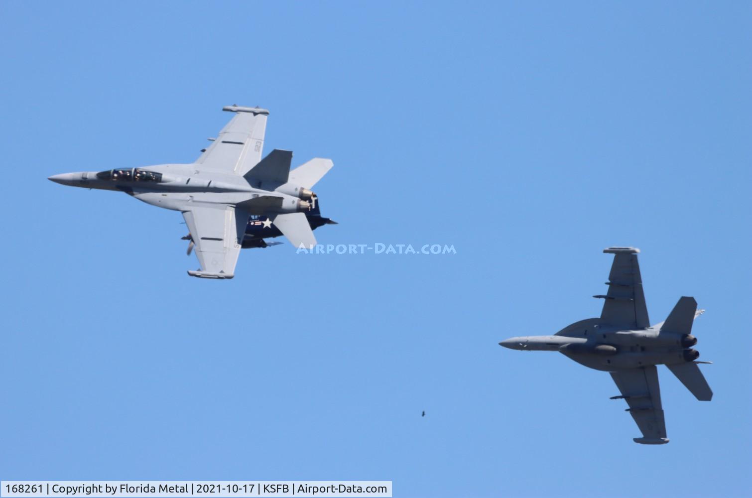 168261, Boeing EA-18G Growler C/N G-43, Sanford 2021
