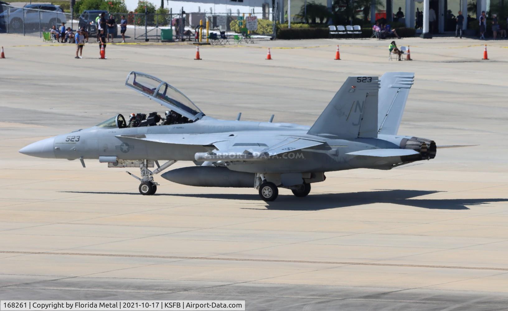 168261, Boeing EA-18G Growler C/N G-43, Sanford 2021
