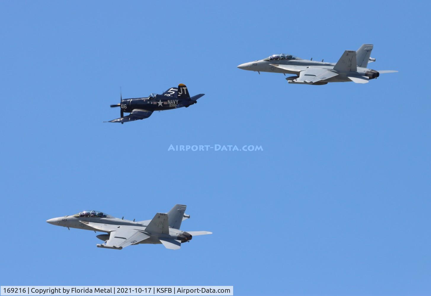 169216, Boeing EA-18G Growler C/N G149, Sanford 2021