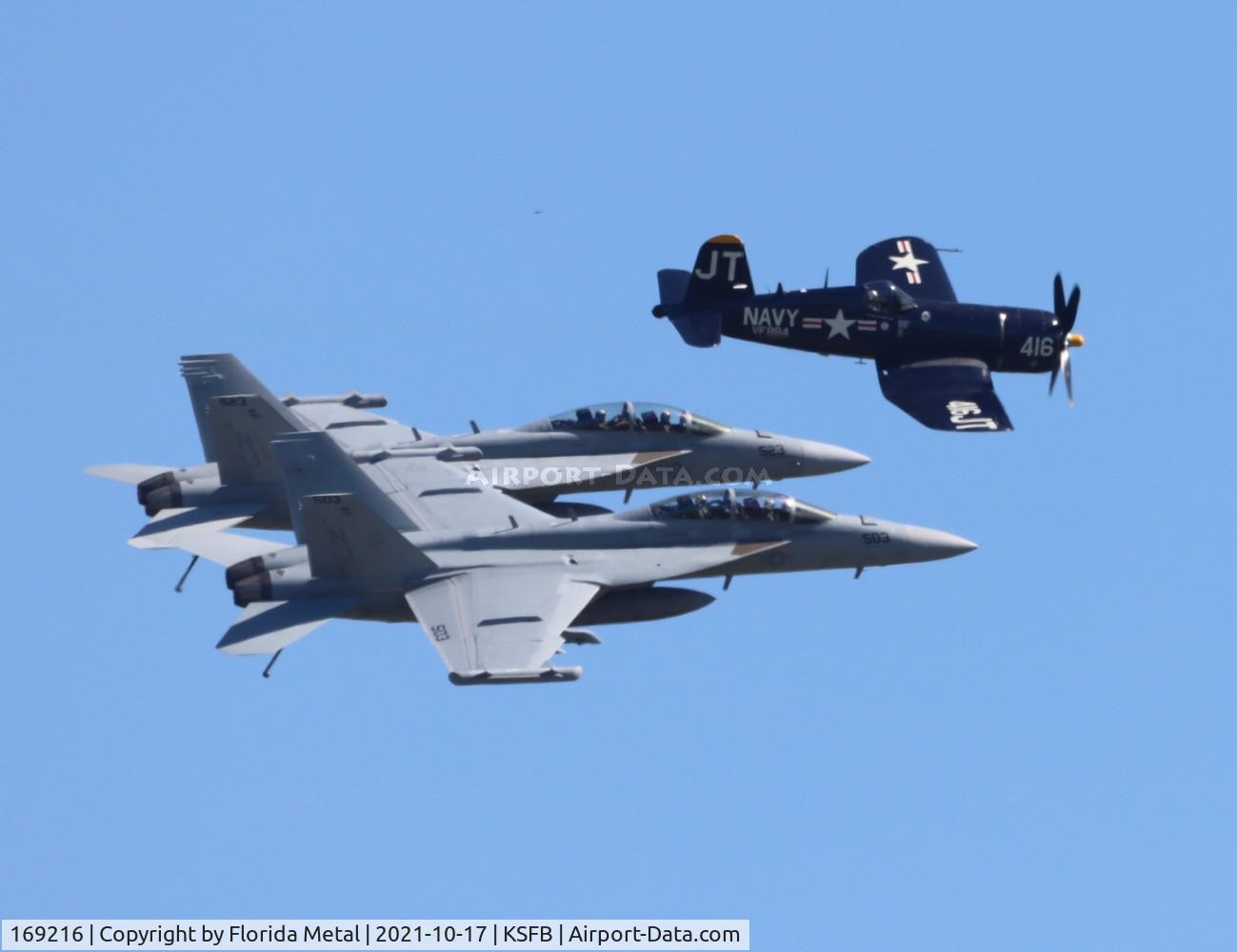 169216, Boeing EA-18G Growler C/N G149, Sanford 2021