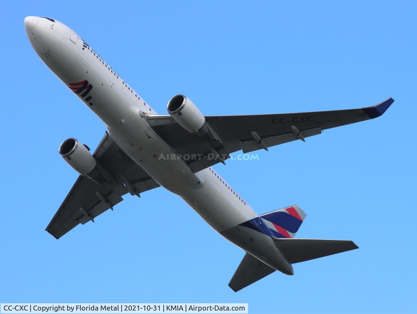 CC-CXC, Boeing 767-316/ER C/N 36710/962, MIA 2021