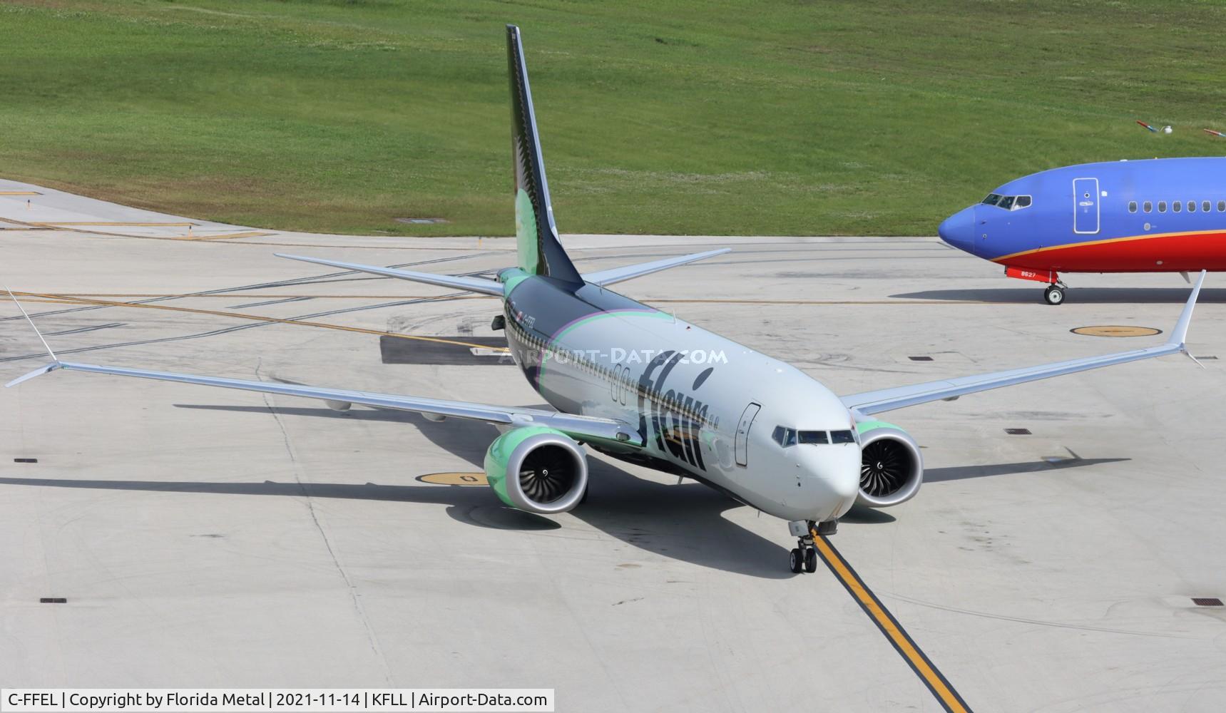 C-FFEL, 2021 Boeing 737-8 MAX C/N 64942, FLL 2021