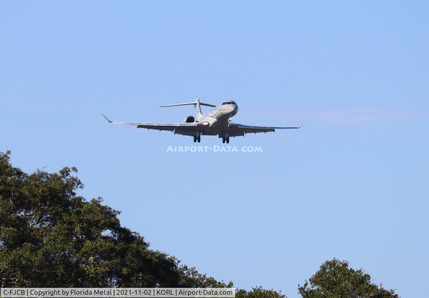 C-FJCB, 2020 Bombardier BD-700-2A12 Global 7500 C/N 70057, ORL 2021