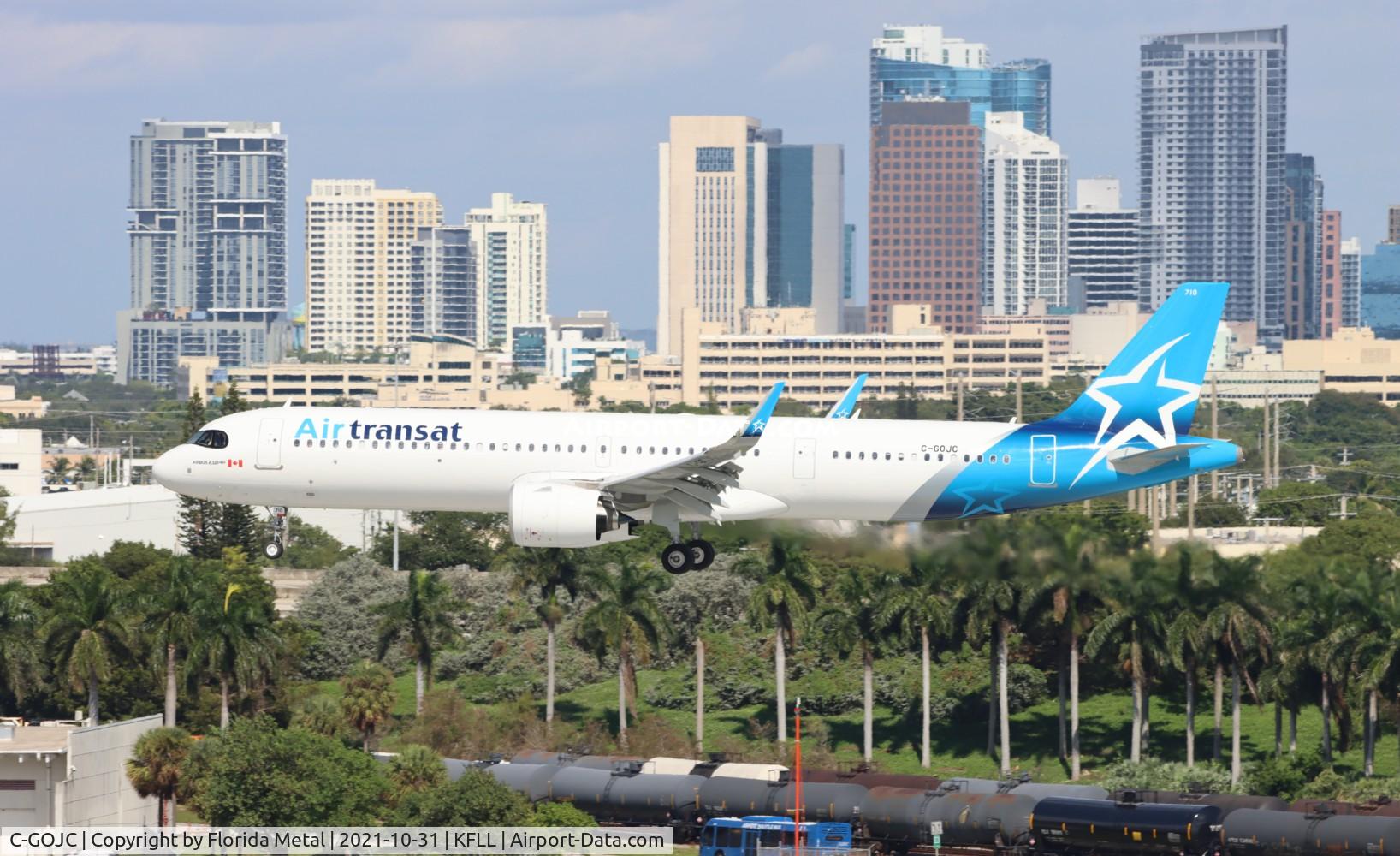 C-GOJC, 2021 Airbus A321-271NX C/N 10521, FLL 2021